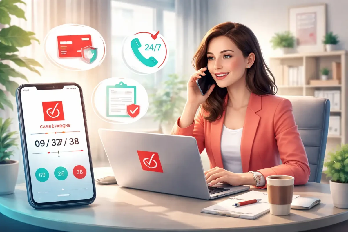 contacter la Caisse d’Épargne par téléphone