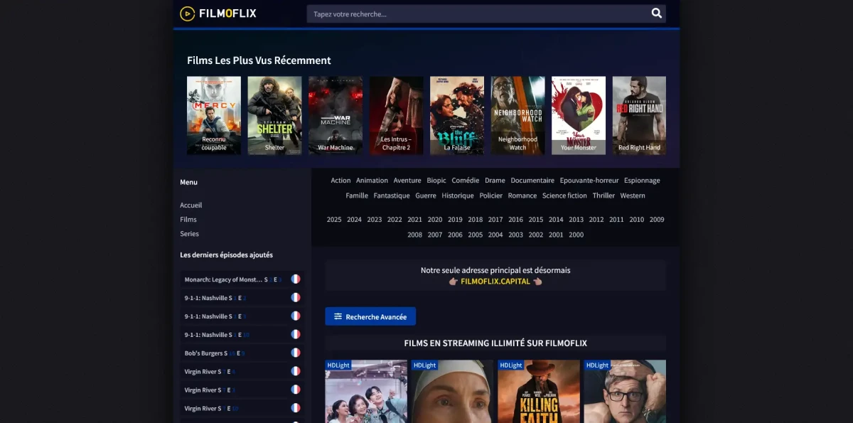 Filmoflix nouvelle adresse