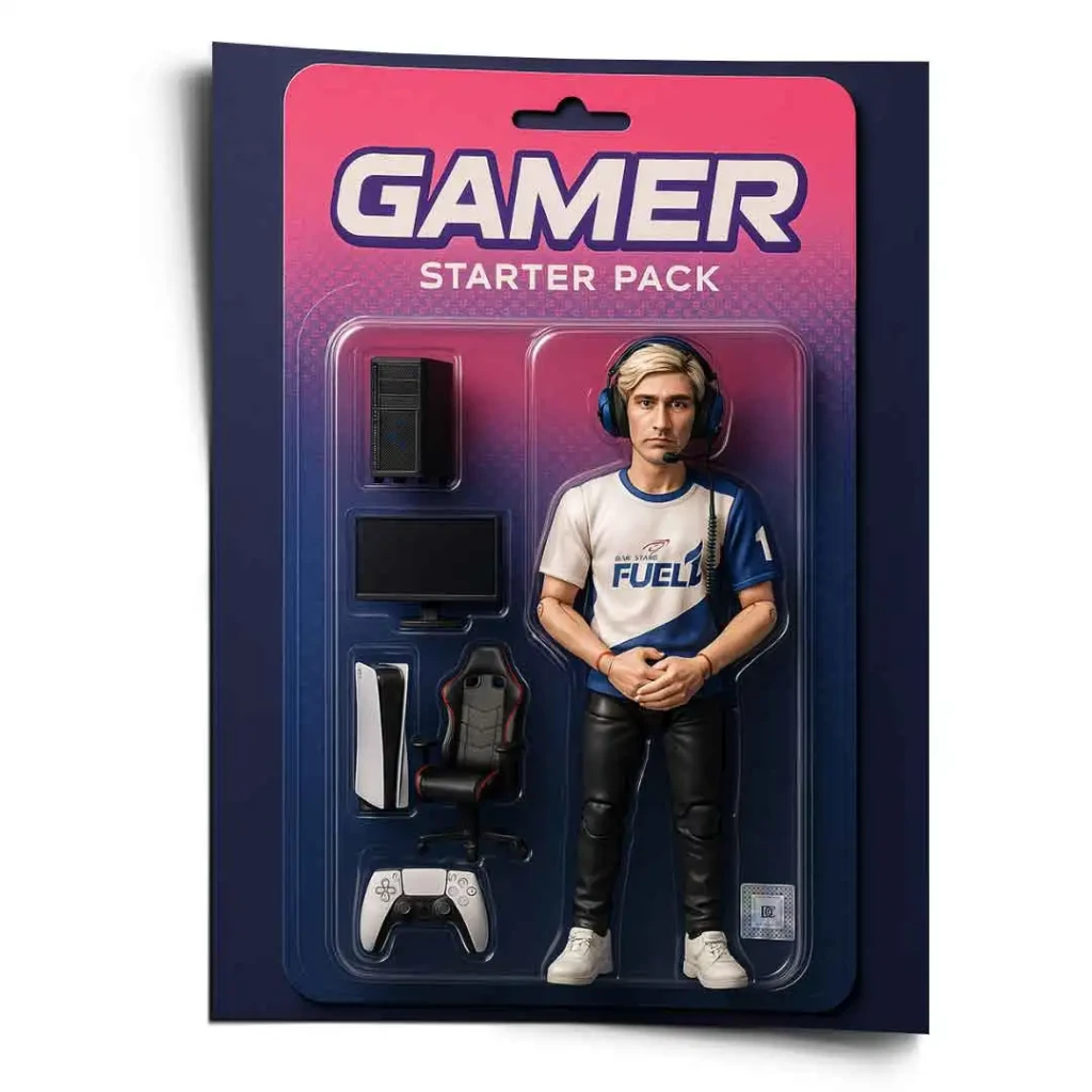 Starter pack gamer