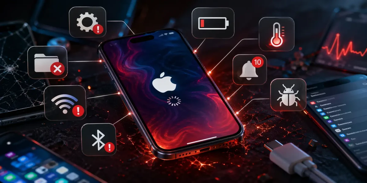 iPhone bug aujourd'hui