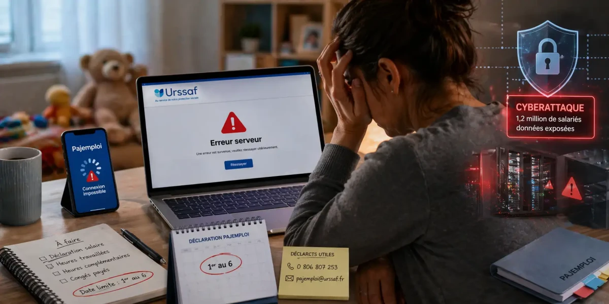 Pajemploi bug aujourd'hui