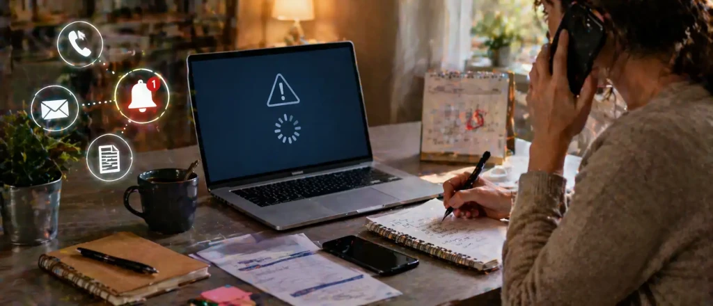 Que faire si la panne Pajemploi tombe le jour de la date limite de déclaration